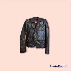 Zara Man polyester leather jacket. Size M mens. Never worn nwot.